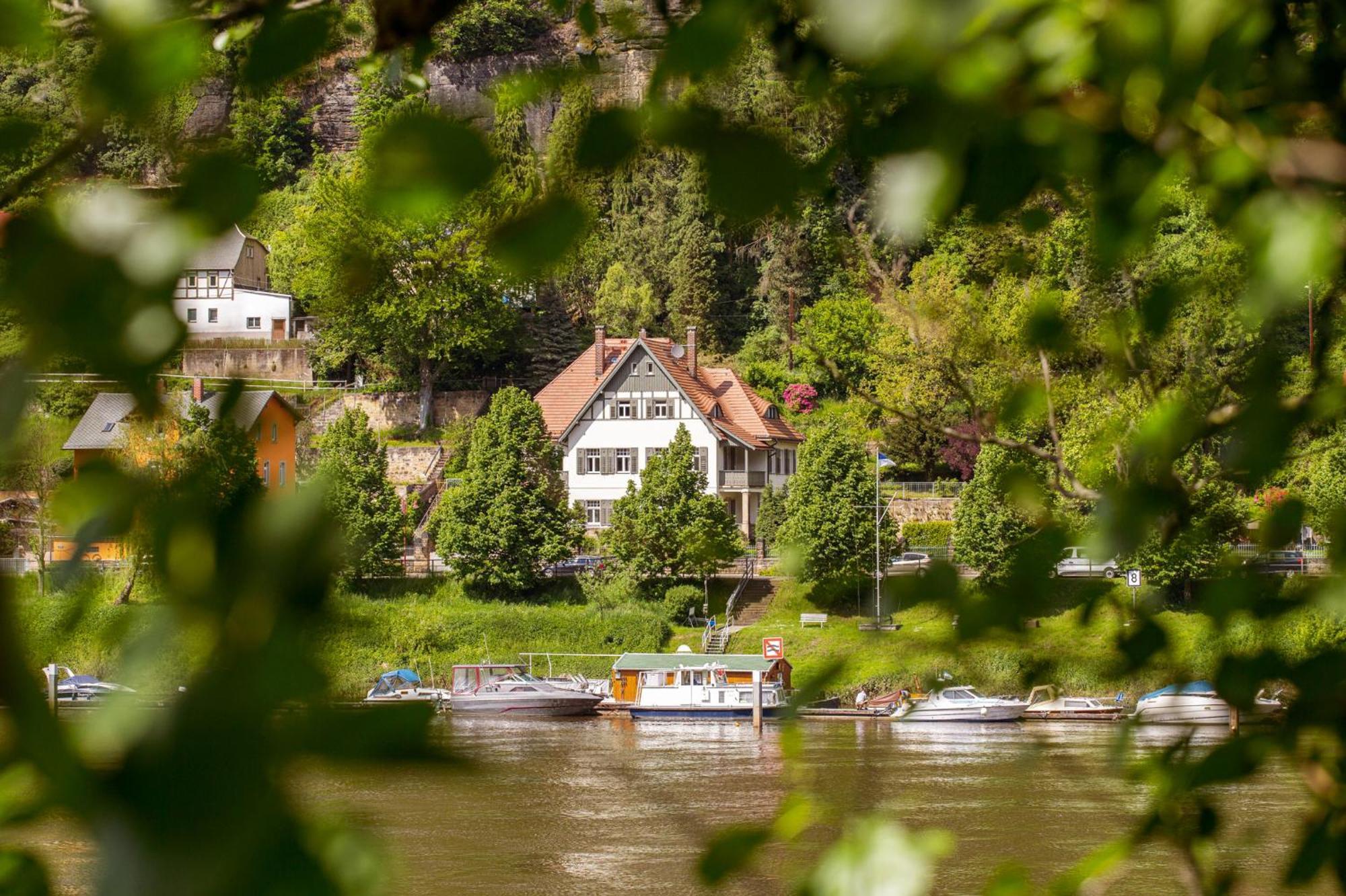 Villa Elbufer Bad Schandau Esterno foto